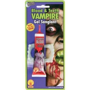 Vampire Blood and Teeth Halloween Costume Accessories