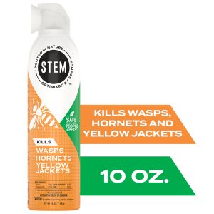 STEM Kills Outdoor Wasps Hornets Yellow Jackets Killer Spray, 10 oz"