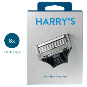 Harry's Men's Razor Blade Refill Cartridges, 8 Count"