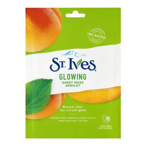 St. Ives Skin Care Sheet Mask Glow Apricot 1 ct