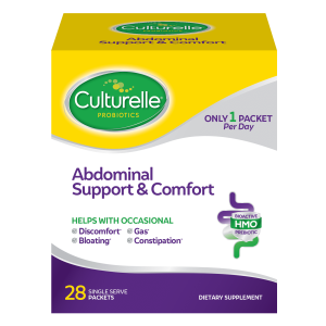 Culturelle Abdominal Support and Comfort for Digestive Health, Single-Serve Packets, 28 Count"