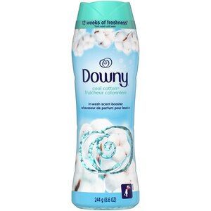 6 Downy COOL COTTON Scent in-Wash Scent Fragrance Booster Beads 8.6 Oz. NEW