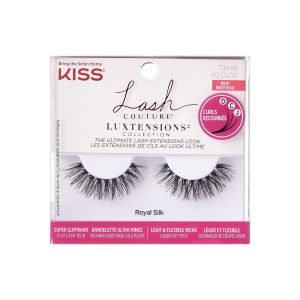 KISS Lash Couture Luxtension, False Eyelashes, Royal Silk, 10 mm, 1 Pair"