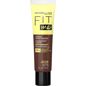 Maybelline Fit Me Tinted Moisturizer, Natural Coverage, Face Makeup, 375, 1 fl. oz."