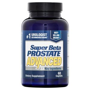 Super Beta Prostate Advanced Caplets for Prostate Support, 60 Count"