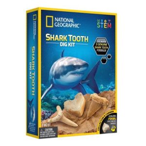 National Geographic Shark Tooth Dig Kit - N/a