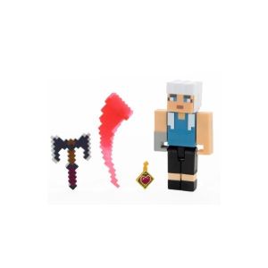 Minecraft Dungeons Greta 3.25-Inch Collectible Battle Figure