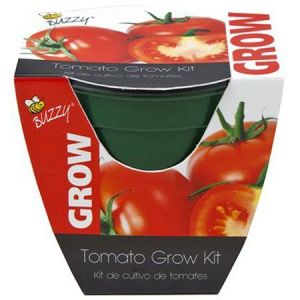 Buzzy 95530 Tomato Grow Kit, 4-in. Plastic Pot