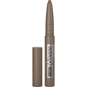 Maybelline Brow Extensions Fiber Pomade Crayon Eyebrow Makeup, Soft Brown"