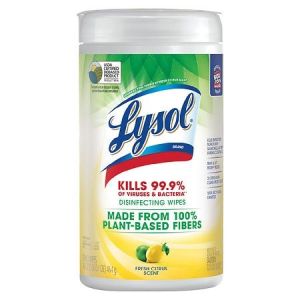 Lysol® Brand Wipes,disinf,6-70ct,wh 19200-49128 - All