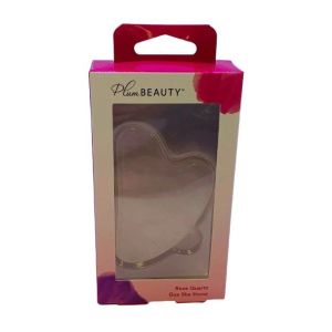 Plum Beauty Rose Quartz Gua Sha Sculpting Stone