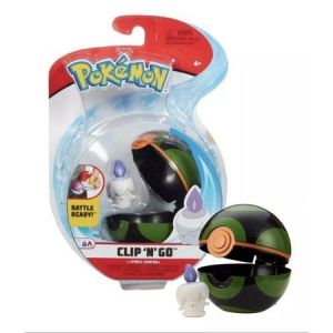 Pokemon Clip N Go Battle Ready Poke Dusk Ball - Litwick