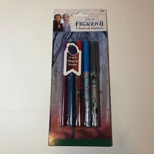 Disney Frozen 2 Five Scented Markers- Magical Scents Age 3+ 5 Markers