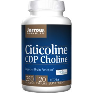 Jarrow Formulas Citicoline, Supports Brain Function, 250 mg, 120 Caps"