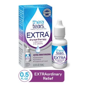 TheraTears EXTRA Dry Eye Therapy Lubricant Eye Drops 0.5 FL OZ Bottle