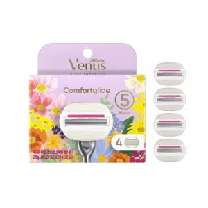 Rifle Paper Co. + Venus Comfortglide Razor Blade Refills - 5 Blades + Olay Moisture Bar- 4ct