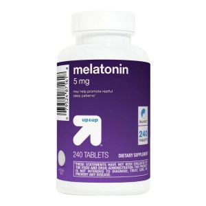 Melatonin 5mg Dietary Supplement Tablets - 240ct - up  up™