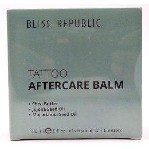 Bliss Republic Tattoo Aftercare Soothing Balm with Shea Butter and Vegan Oils