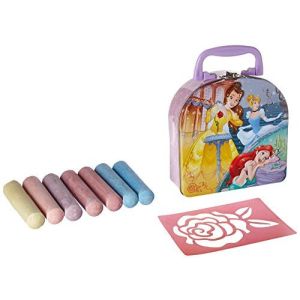 Disney Princess on-the -GO Sidewalk Chalk in Tin Case.