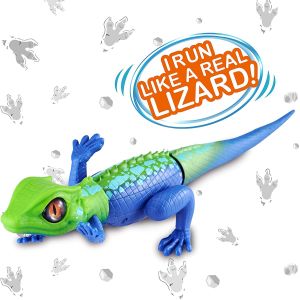 Robo Alive Lurking Lizard Battery-Powered Robotic Toy by ZURU (Coloring May Vary)