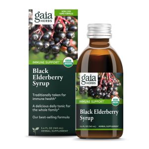 Gaia Herbs Black Elderberry Syrup 5.4 fl oz Liq