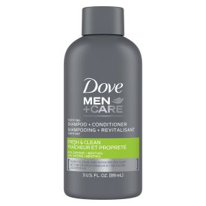 Dove Men+Care Fortifying 2-in-1 Shampoo & Conditioner Fresh and Clean Strengthen Thinning Hair, 3 oz"