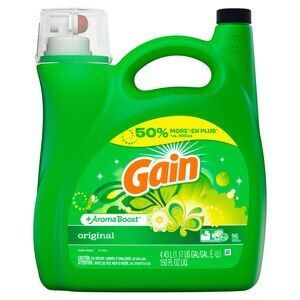 Gain® Liquid Laundry Detergent, Original Scent, 154 Oz Bottle 77273 - All