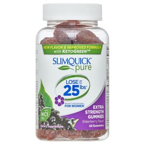 Slimquick Pure Weight Management Gummies, Elderberry, 60 Ct"