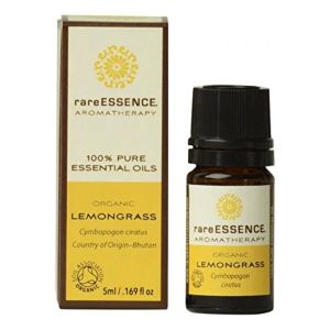 RareEssence - Aromatherapy - Essential Oil - Lemongrass { Organic } - 5ml