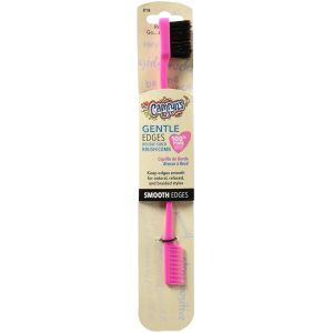 Camryn's BFF Gentle Children's Professional 7"" Edge Hair Brush, Hot Pink"