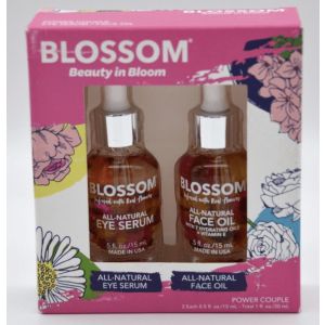 Blossom Eye Serum Face Oil Beauty In Bloom All Natural Power Couple 0.5 fl oz ea