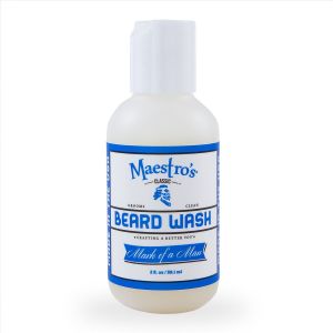 Maestro's Classic Mark of a Man Blend Beard Wash, 2oz"