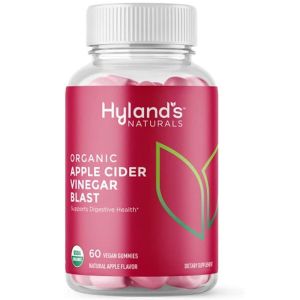 Organic Apple Cider Vinegar Blast Gummies, Natural Apple, 60 Vegan Gummies, Hyland's"