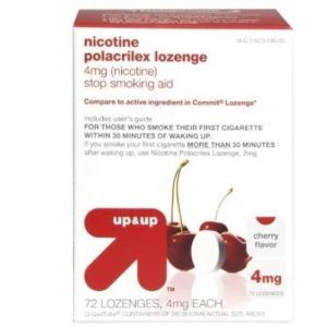 Upup Nicotine Polacrilex 72 Lozenges 4mg Cherry