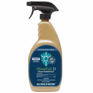 MG0094 MicroGold Dual-Action Disinfectant & Antimicrobial, Spray Bottle, 24-oz. - Quantity 6"