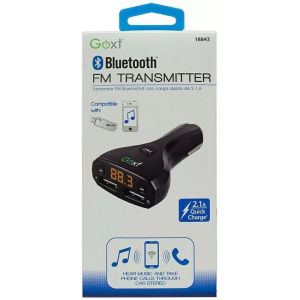 Custom Accessories  12-24 V Bluetooth & FM Transmitte - Case of 2