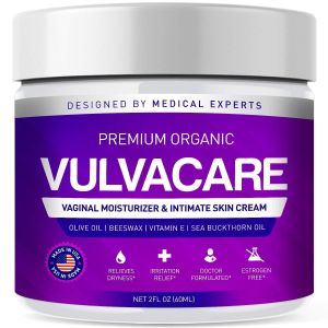 Vulvacare Organic Vaginal Moisturizer, Vulva Balm Cream, 2oz"