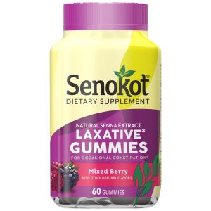 Senokot® Natural Senna Laxative* Gummies, Mixed Berry, 60 Ct"