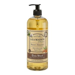 A La Maison de Provence Body Wash, Sweet Almond, 25.36 fl oz (750 ml)"