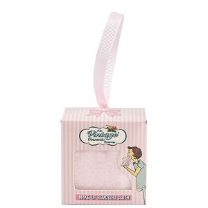 The Vintage Cosmetic Company Make-up Removing Cloth in Bauble - Pink