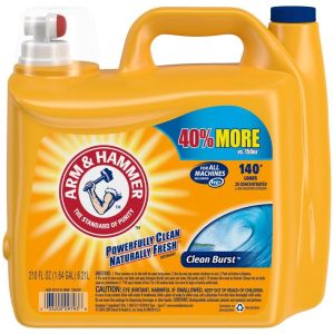 ARM & HAMMER Clean Burst Liquid Laundry Detergent 189 Fl Oz Bottle