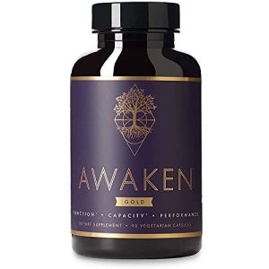 AWAKEN Premium All-Natural Nootropic Supplement | Extra Strength Brain Booster | Optimizes Your Focus, Memory & Alleviates Stress | Uses 10 Premium In