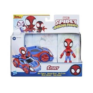 Marvel: Spidey and His Amazing Friends Preschool Kids Toy Action Figure and Web-Crawler Vehicle for Boys and Girls Ages 3 4 5 6 7 and up