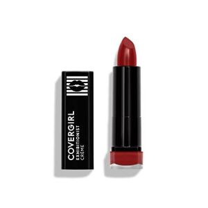 COVERGIRL - Exhibitionist Cream Lipstick, Burnt Red Pepper 505, 0.12 oz"