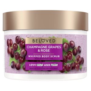 Beloved Champagne Grapes and Rose Body Scrub - 10oz