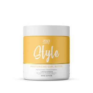 Jozi Curls Curl Enhancing Moisturizing Curl Butter with Raw Shea Butter & Honeybush & Marula Oil - 16.9 Fl Oz