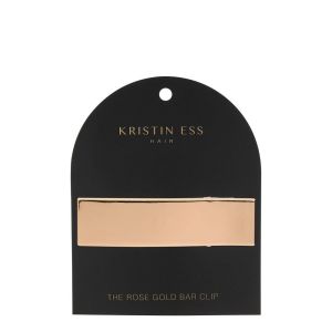 Kristin Ess the Rose Gold Bar Clip for Hair