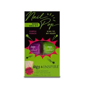 Defy & Inspire™ Nail Pop Neon Duo Nail Art Kit - - 2ct