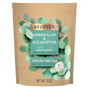 Beloved Green Clay & Eucalyptus Bath Salts - 15oz