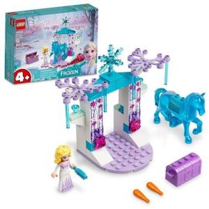 LEGO Disney Elsa and the Nokk's Ice Stable, 43209, Ages 4+, 53 Pieces